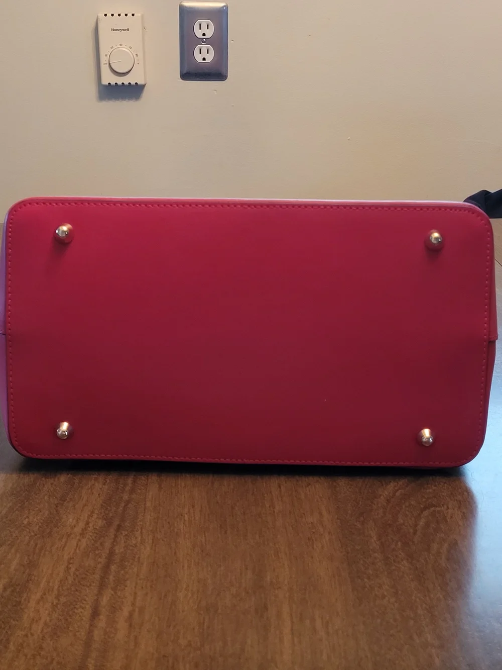 Structured Italian Leather Top-Handle Satchel in Bright Red
